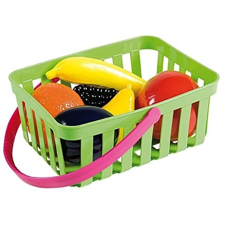 Cos cu 6 fructe din plastic [1]