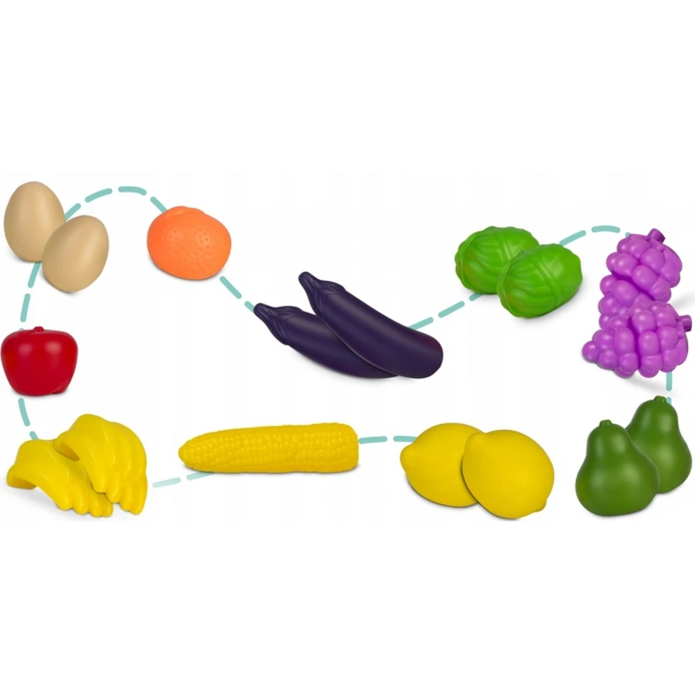 Cos de cumparaturi cu accesorii incluse Ricokids - Albastru [6]