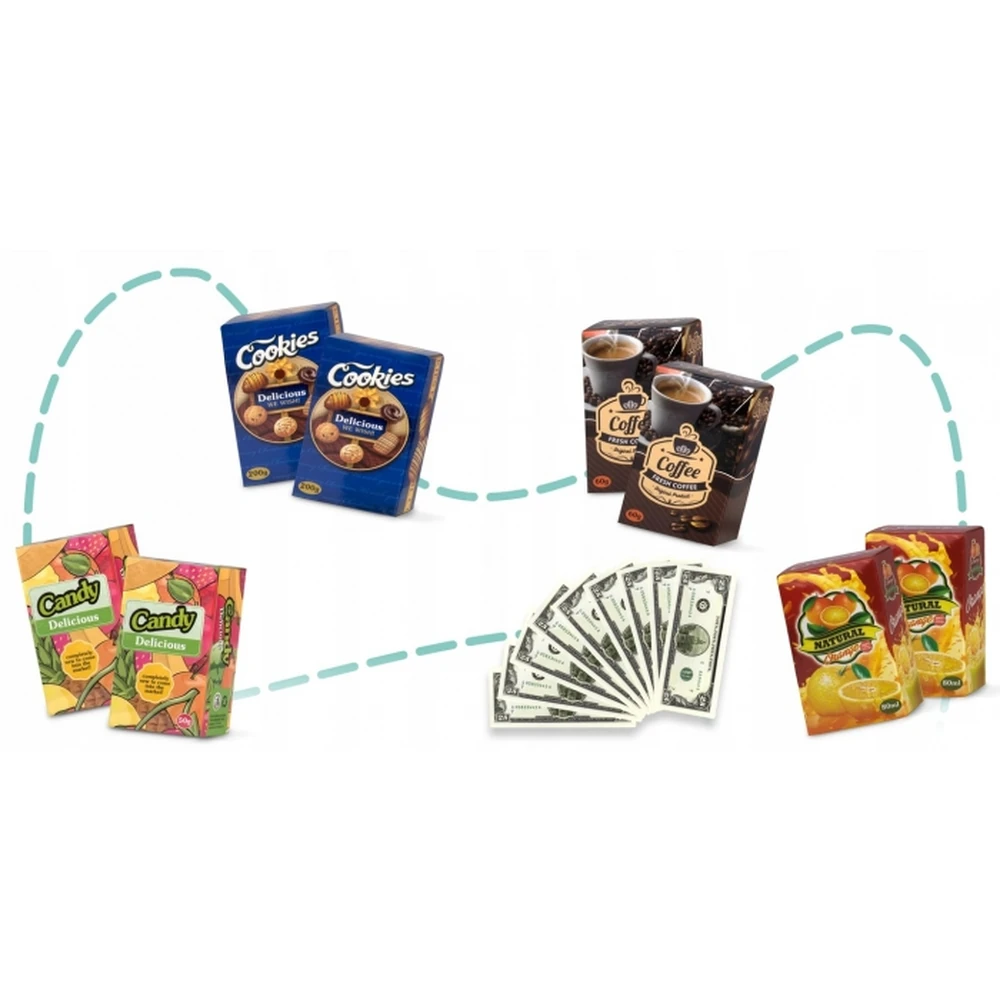 Cos de cumparaturi cu accesorii incluse Ricokids - Albastru [3]