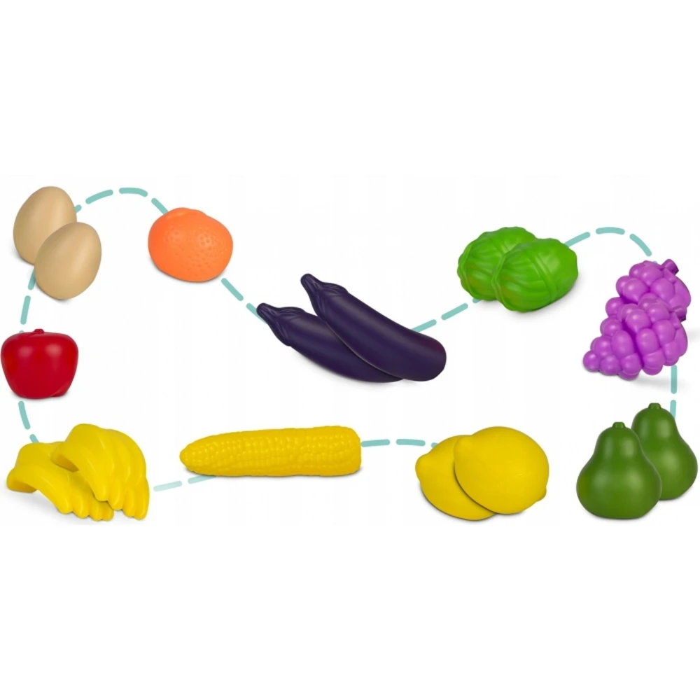Cos de cumparaturi cu accesorii incluse Ricokids - Roz [6]