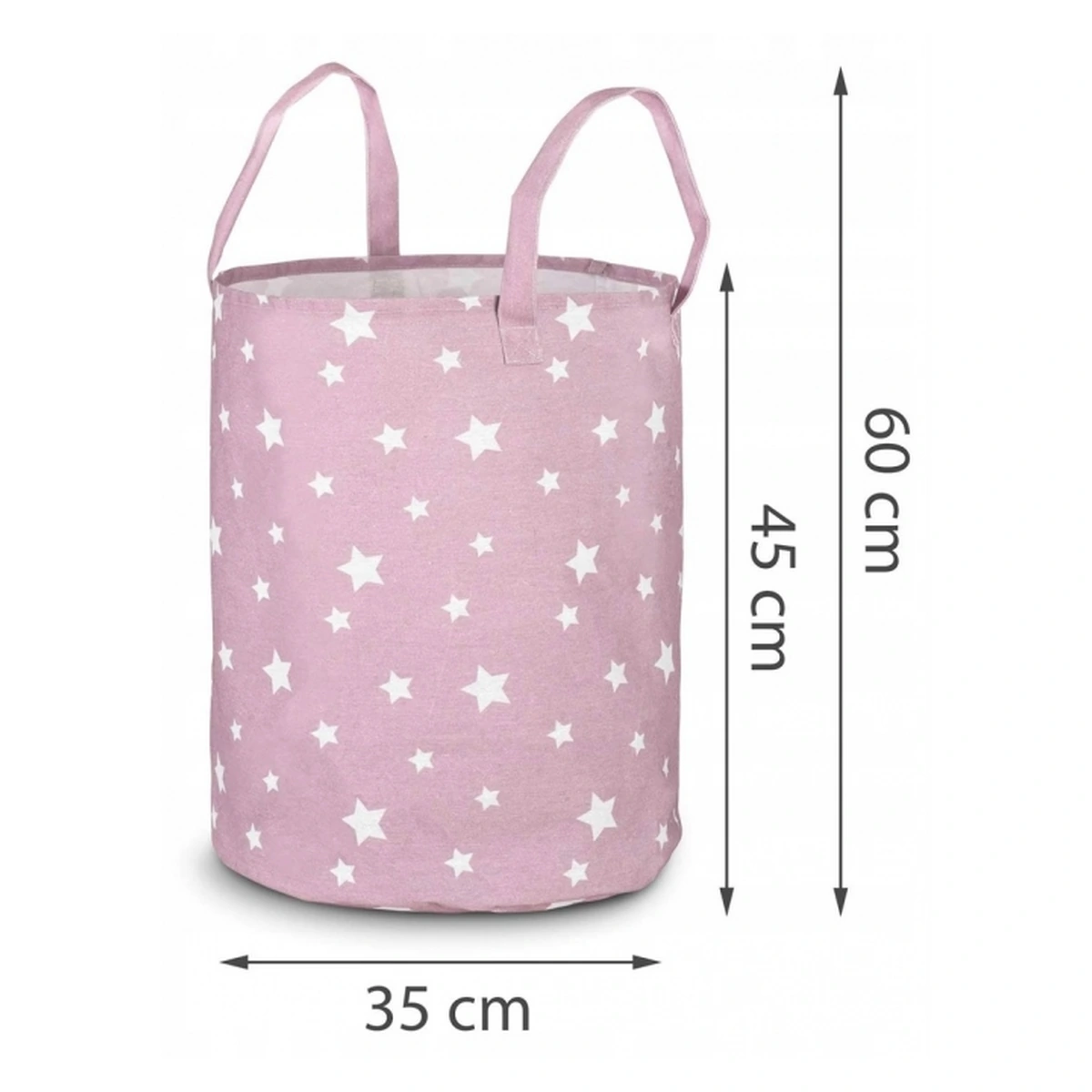 Cos mare pentru depozitarea jucariilor Nukido - Roz [4]