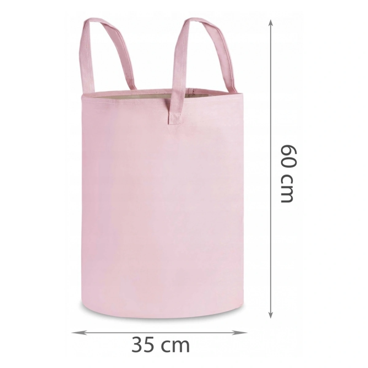 Cos mare pentru depozitarea jucariilor Nukido - Roz pudra [3]