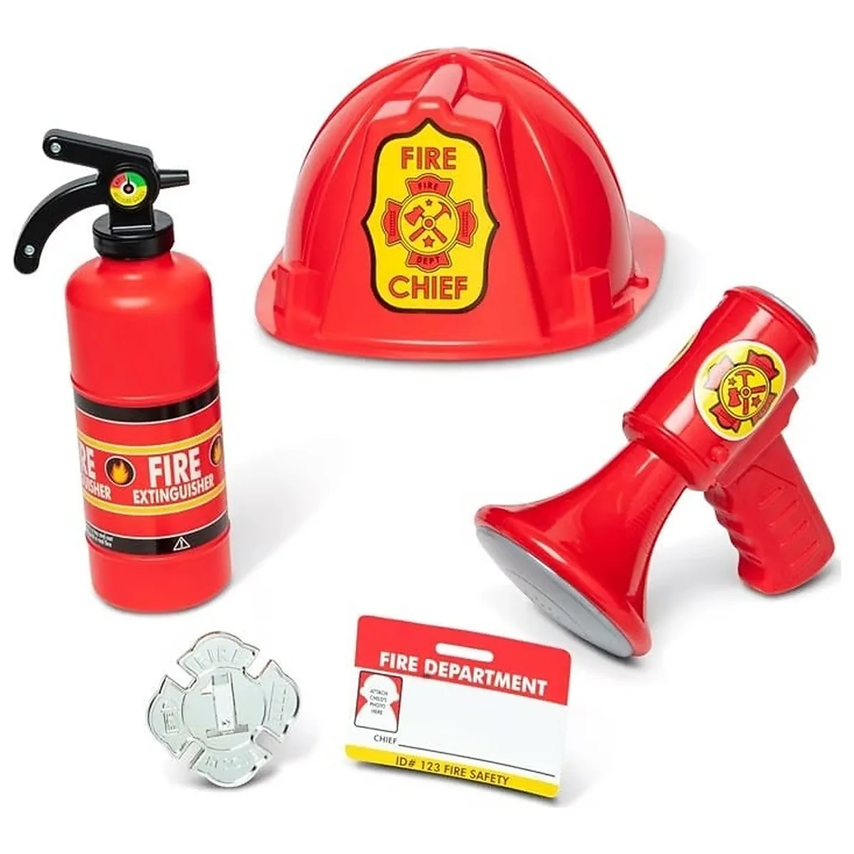 Costum carnaval copii Pompier Sef Melissa and Doug 7 ani [2]