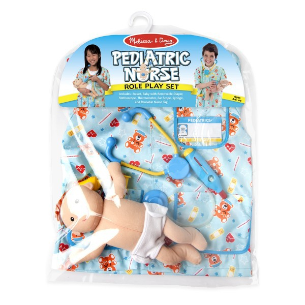 Costum de carnaval Asistenta medicala pediatrie (3-6 ani) [4]