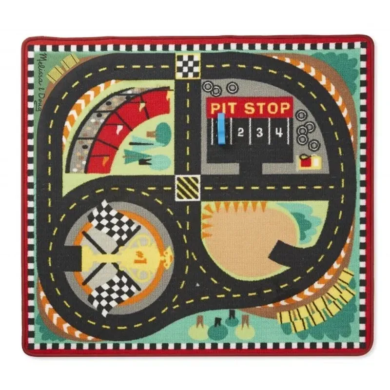Covor de joaca Intrecere cu masini - Melissa and Doug [1]
