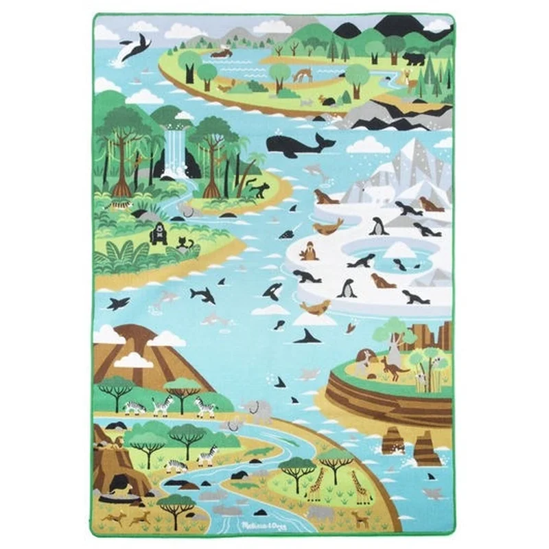 Covoras cu activitati Habitatele Animalelor Melissa and Doug [1]