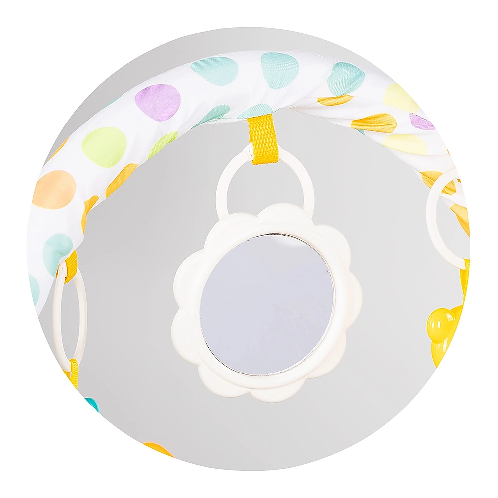 Covoras de joaca cu pian Chipolino Zoo Party, Blue [4]