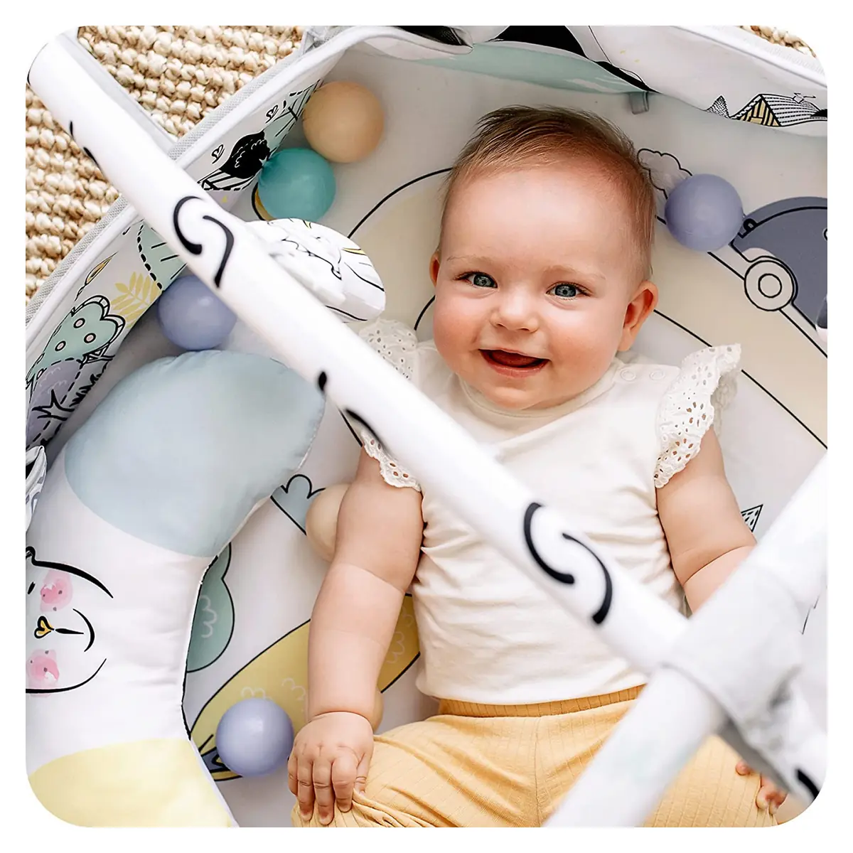 Covoras senzorial si educativ 3 in 1 Skiddou Lykke [11]