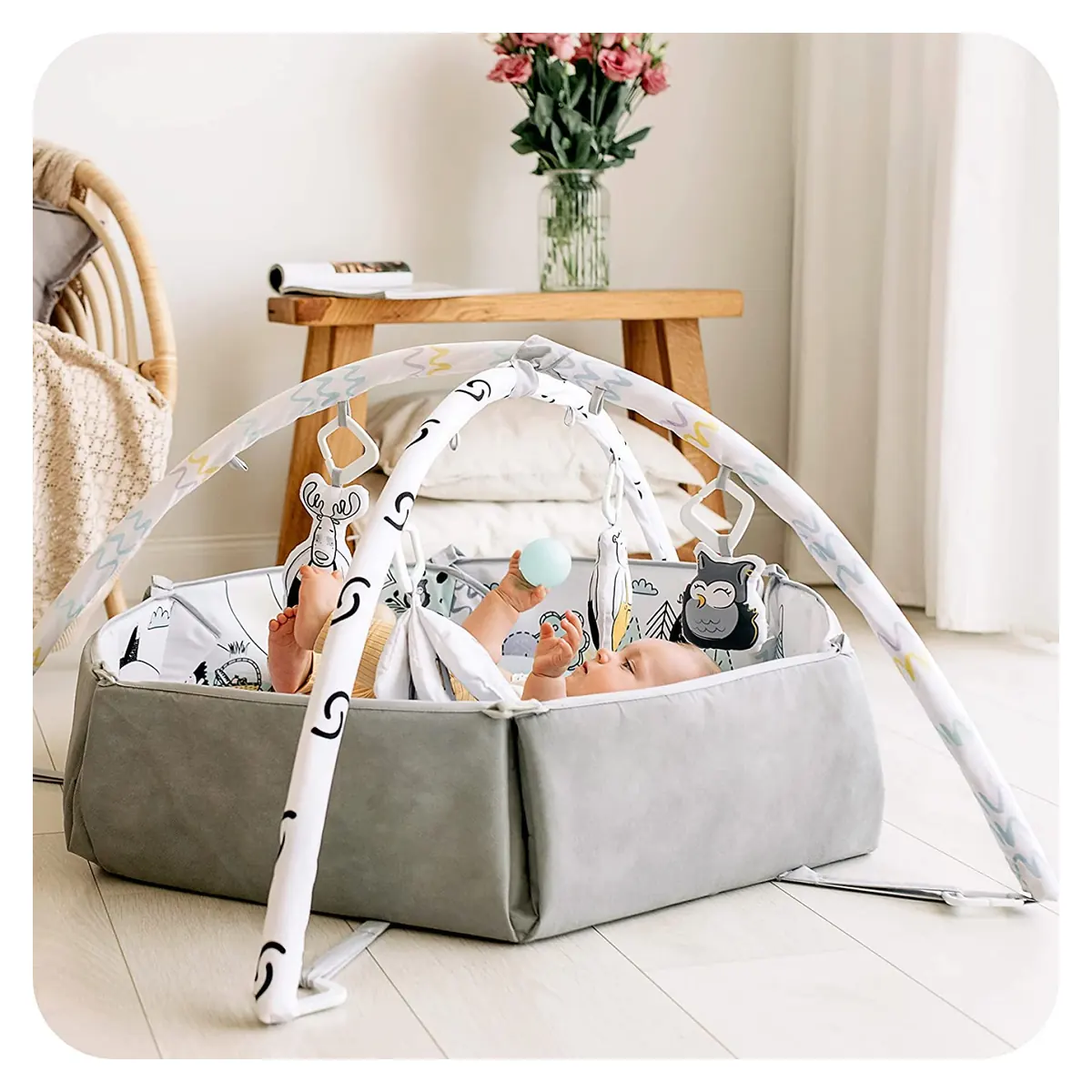 Covoras senzorial si educativ 3 in 1 Skiddou Lykke [8]