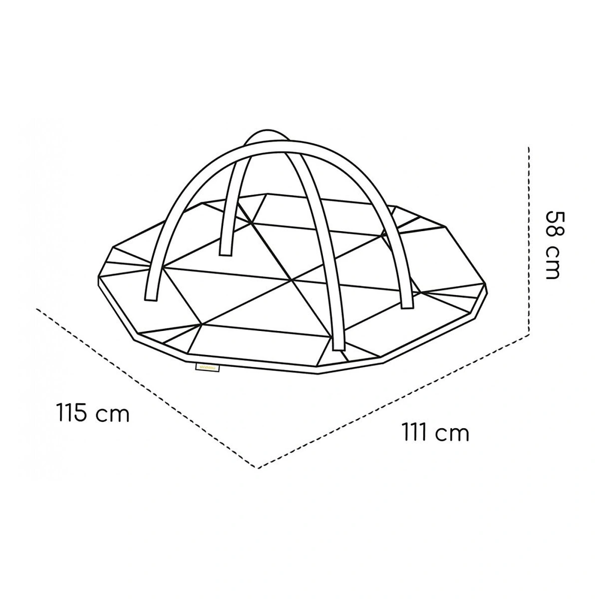 Covoras senzorial si educativ 3 in 1 Skiddou Smil [4]