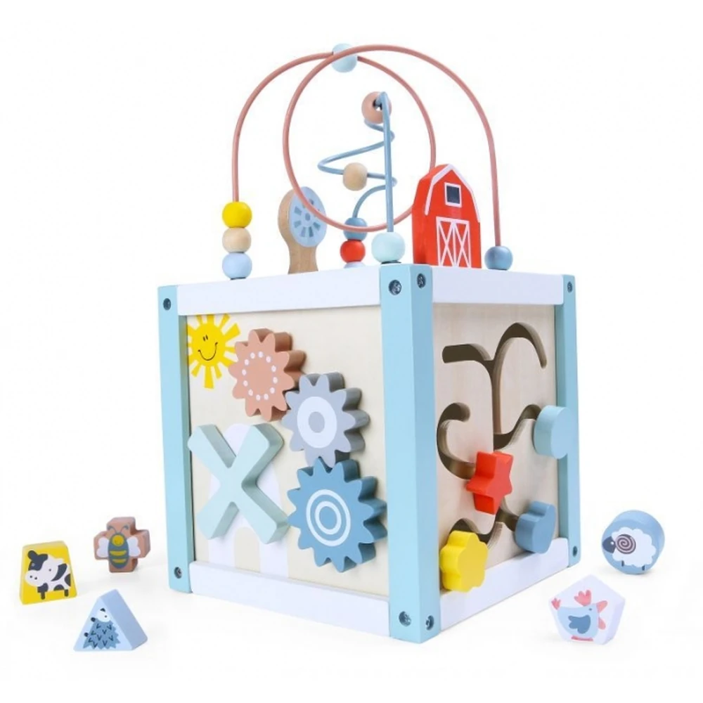 Cub educational din lemn [1]