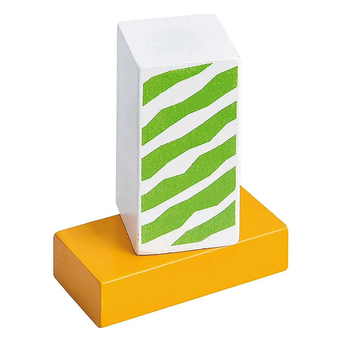 Cuburi de lemn in galetusa Wooden Blocks 50 piese Eichhorn 2 ani + [2]