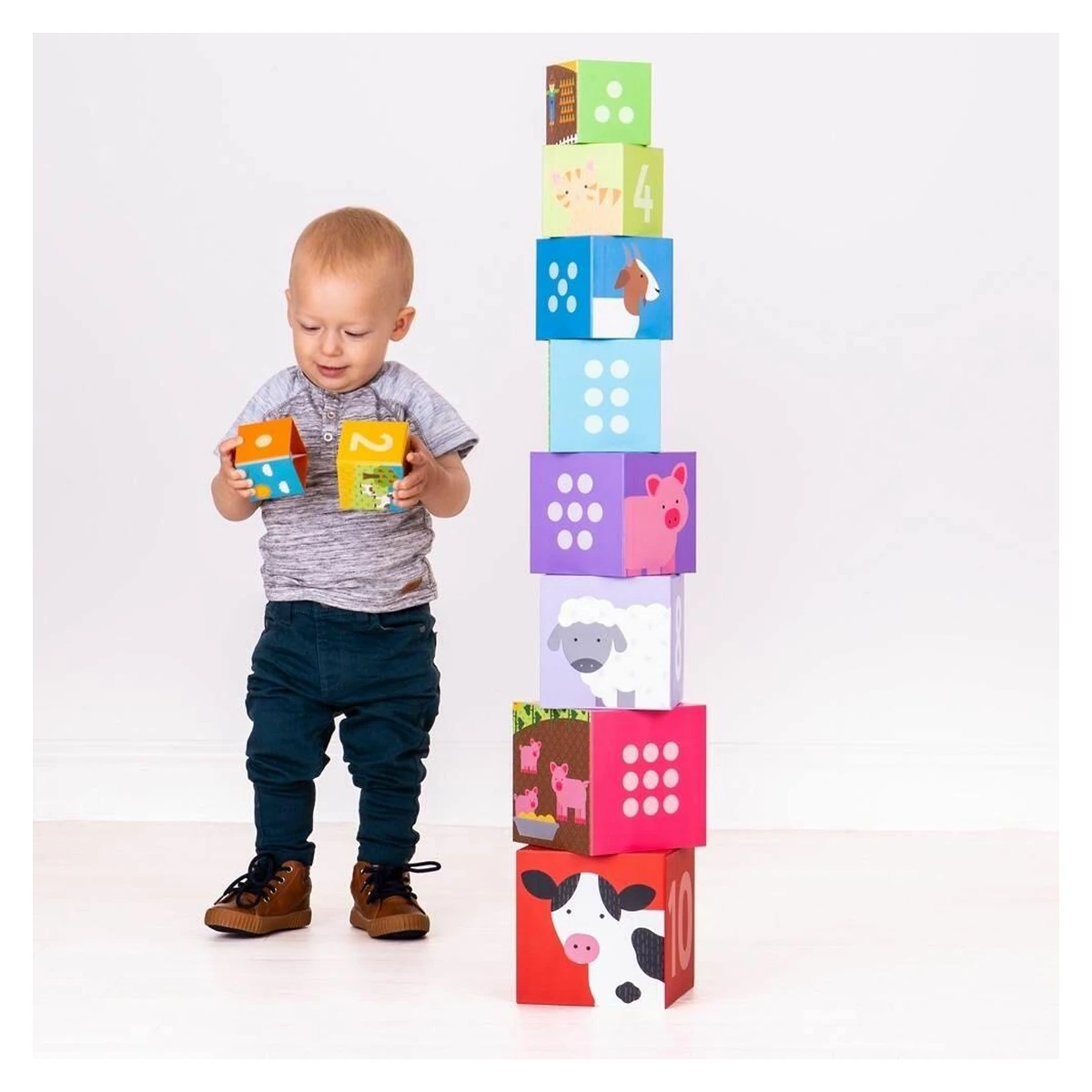 Cuburi de stivuit - Ferma [4]