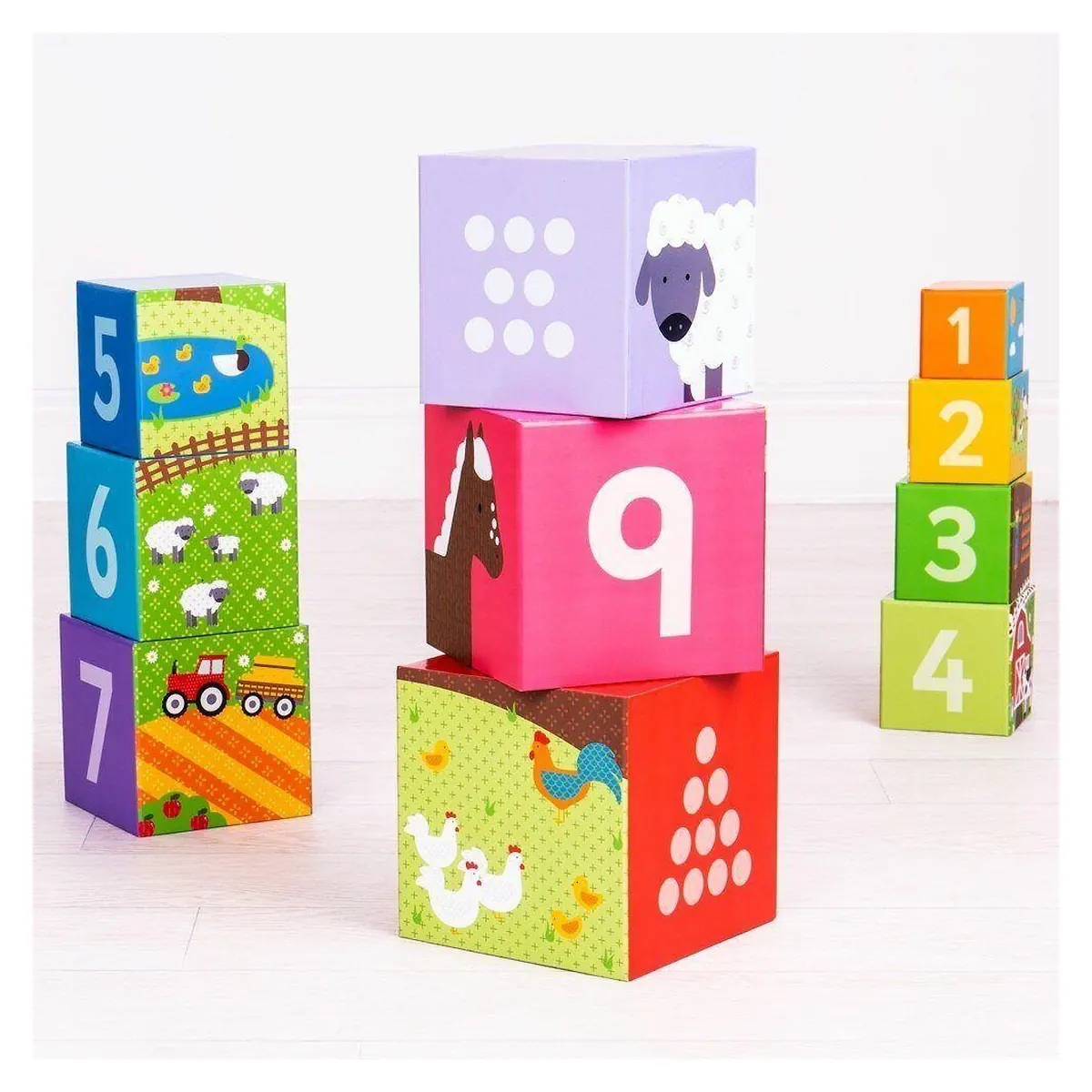 Cuburi de stivuit - Ferma [3]