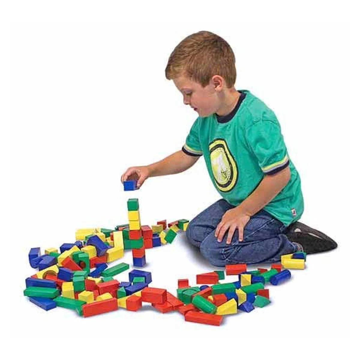 Cuburi din lemn colorate Melissa and Doug 100 [2]