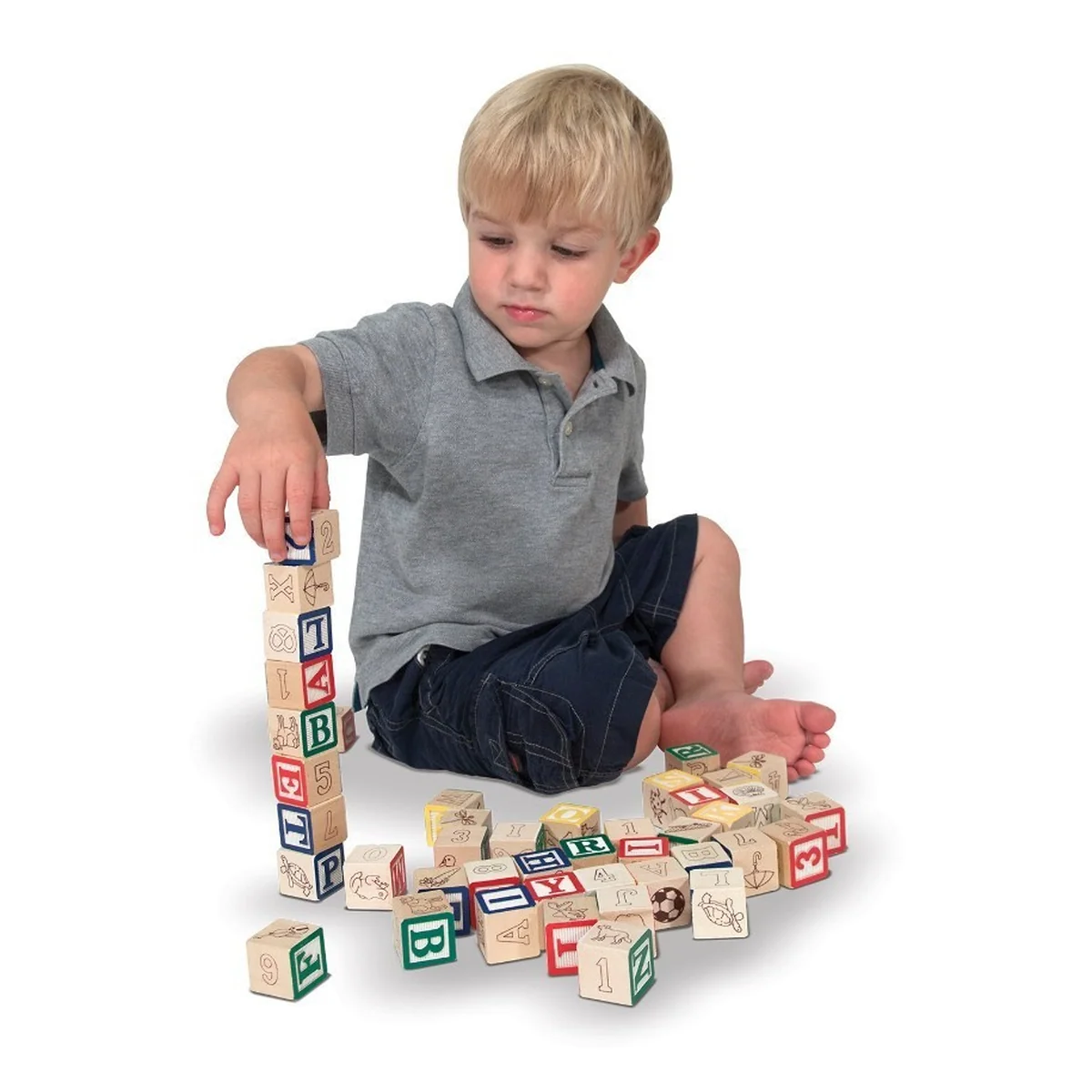 Cuburi litere si numere - 50 buc [4]