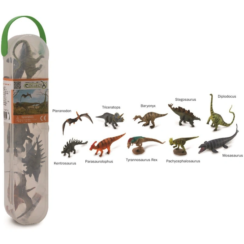 Cutie cu 10 minifigurine Dinozauri set 1 [1]