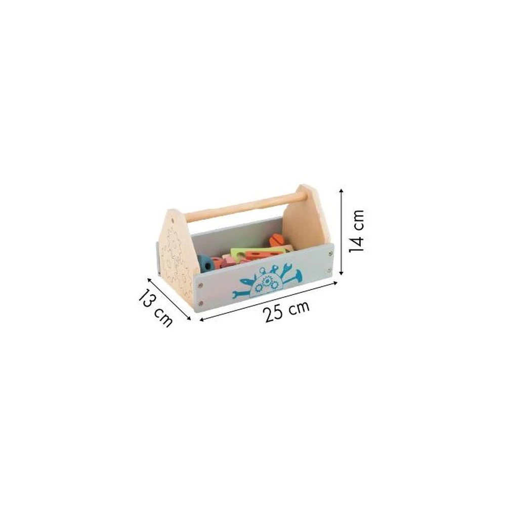 Cutie cu unelte din lemn - Ecotoys [3]