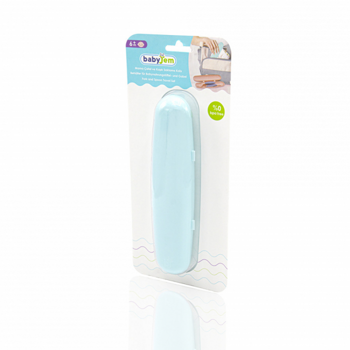 Cutie pentru depozitare tacamuri BabyJem, Bleu [4]