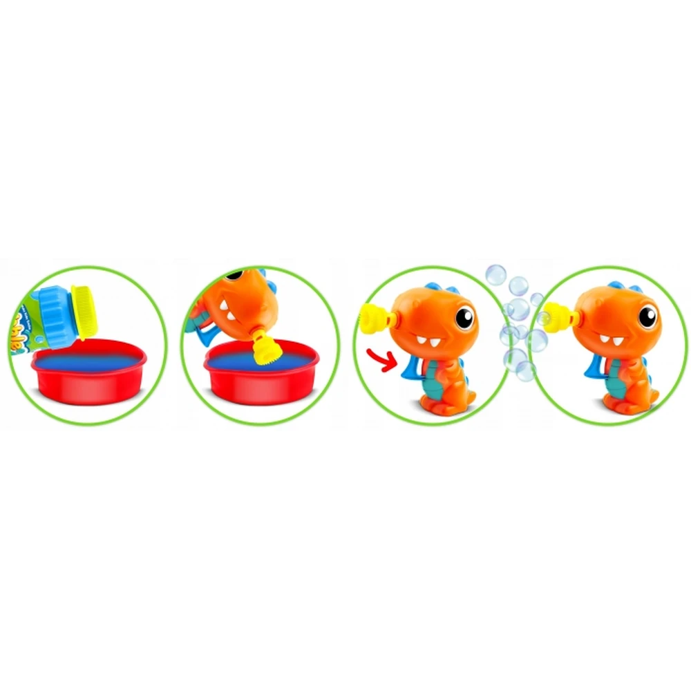 Dinozaur cu balonase din sapun Ricokids [3]