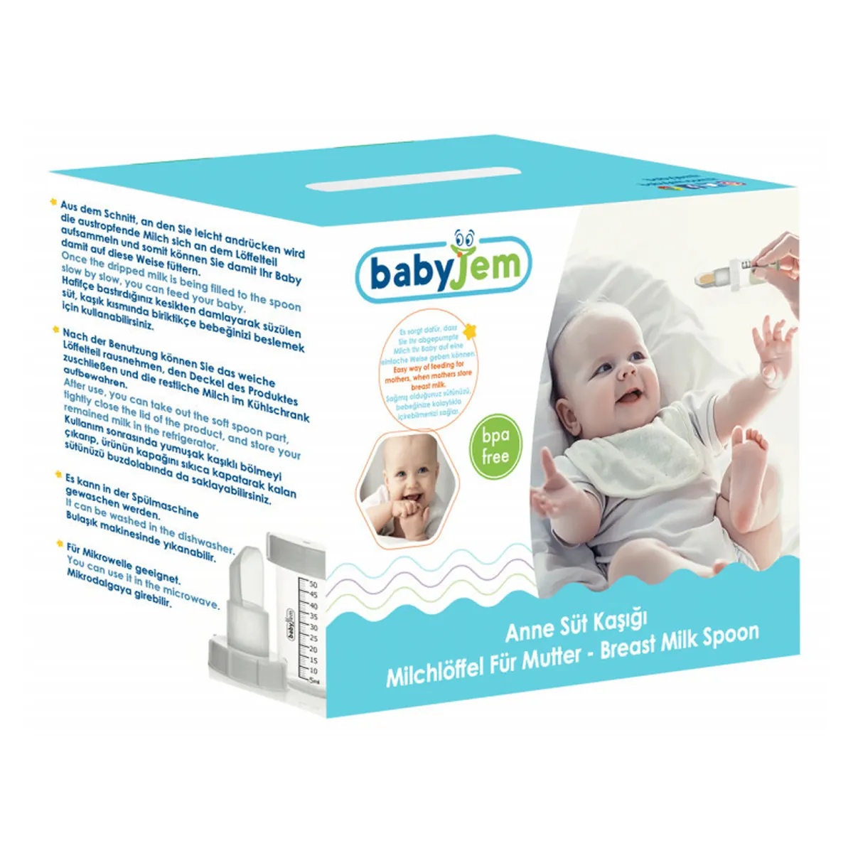 Dispozitiv cu gradatie pentru administrare lapte matern sau medicamente BabyJem [8]