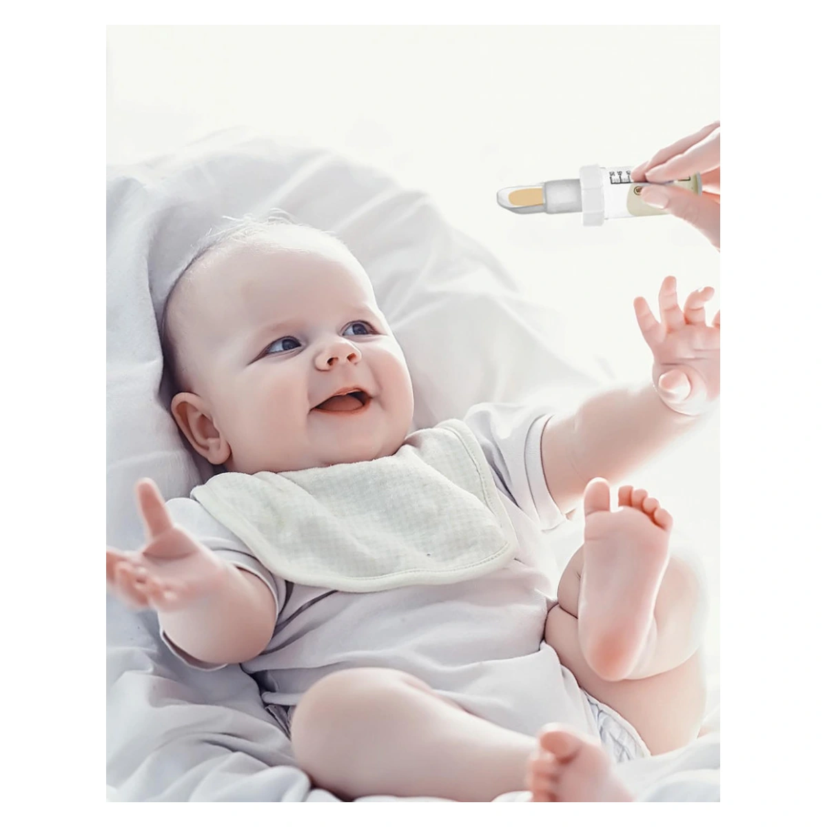 Dispozitiv cu gradatie pentru administrare lapte matern sau medicamente BabyJem [3]