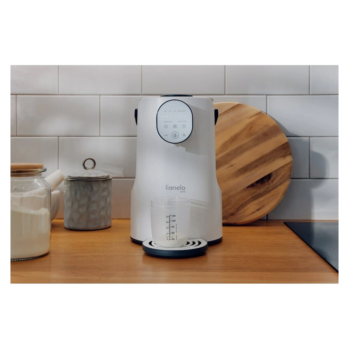 Espressor pentru lapte praf, Lionelo, Baby Presto, Alb [20]