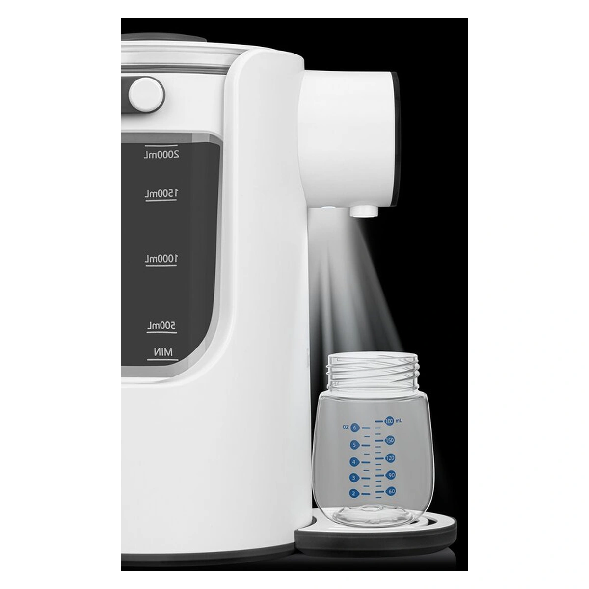 Espressor pentru lapte praf, Lionelo, Baby Presto, Alb [13]