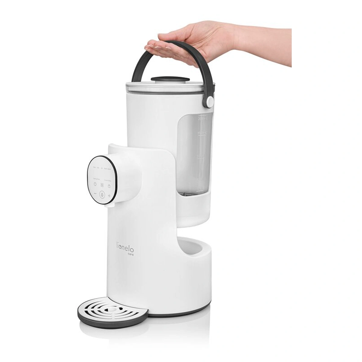 Espressor pentru lapte praf, Lionelo, Baby Presto, Alb [10]