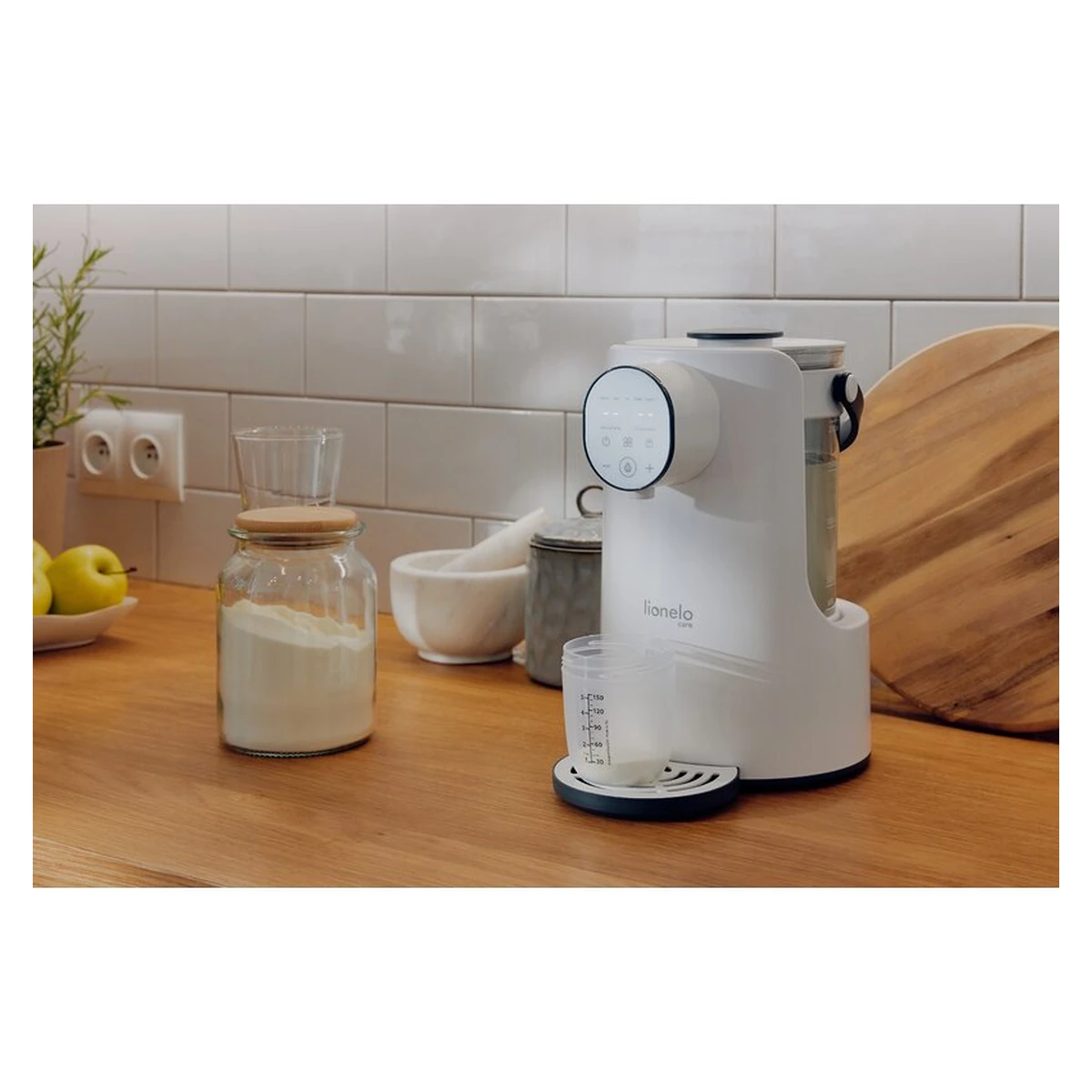 Espressor pentru lapte praf, Lionelo, Baby Presto, Alb [19]