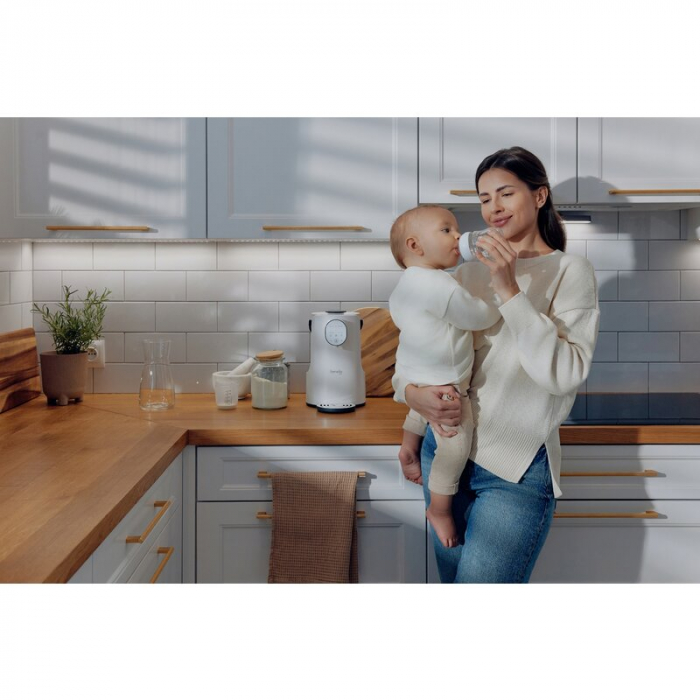 Espressor pentru lapte praf, Lionelo, Baby Presto, Alb [25]