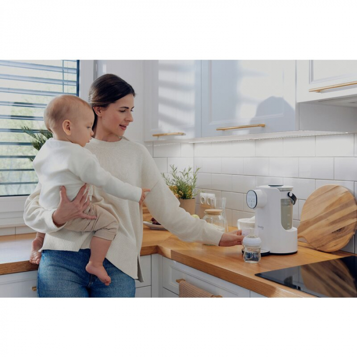 Espressor pentru lapte praf, Lionelo, Baby Presto, Alb [21]