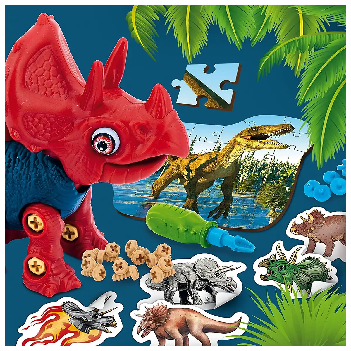 Experimentele micului geniu - Set STEM Triceratops LISCIANI 5 ani+ [2]