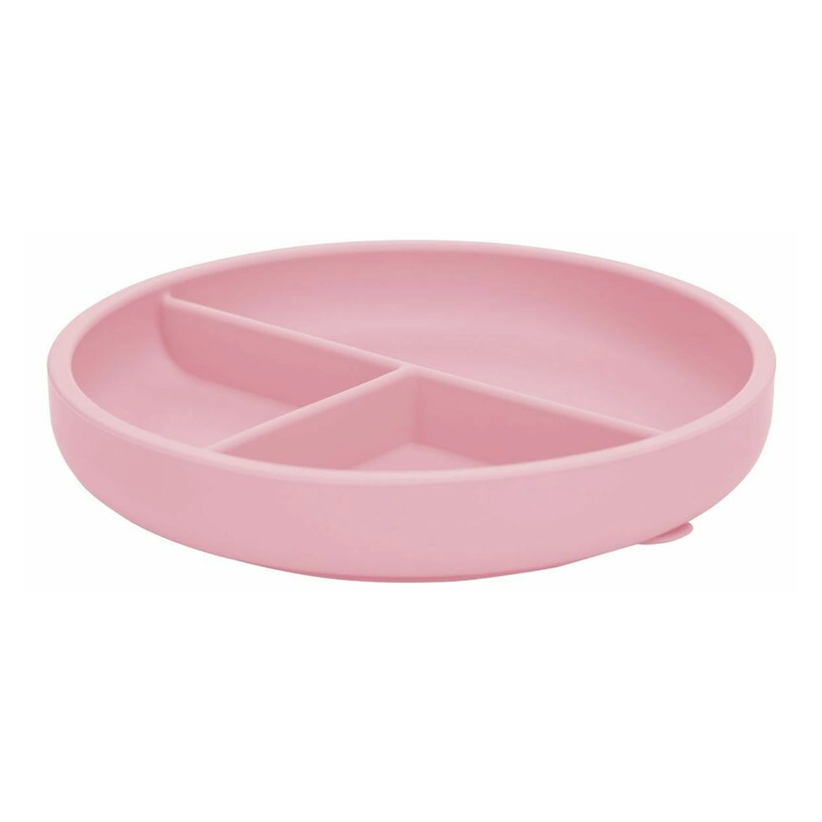 Farfurie compartimentata, FreeON, Silicon, Fara BPA, 18 cm, Roz [2]