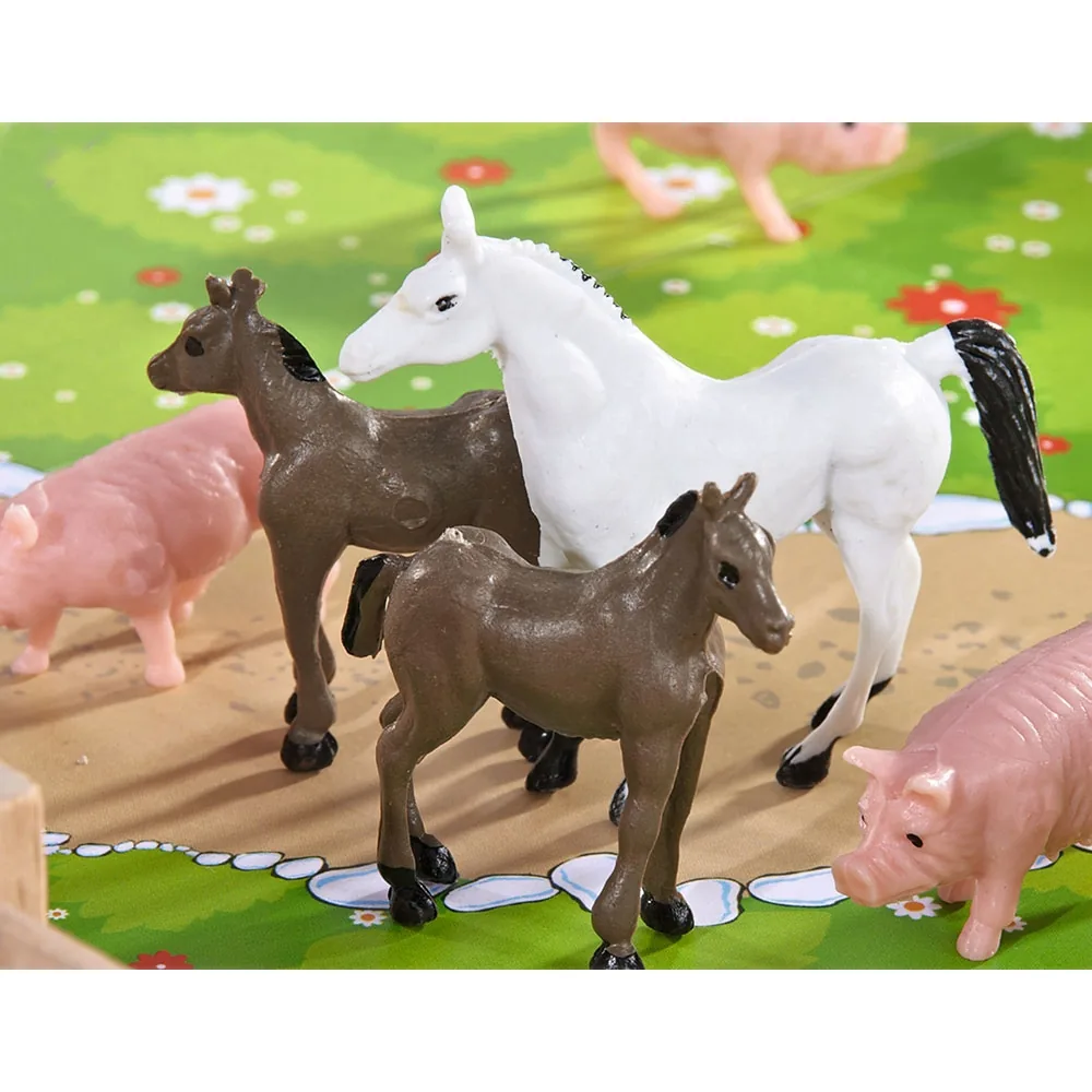 Ferma din lemn Eichhorn 39x36x14 cm cu accesorii [2]