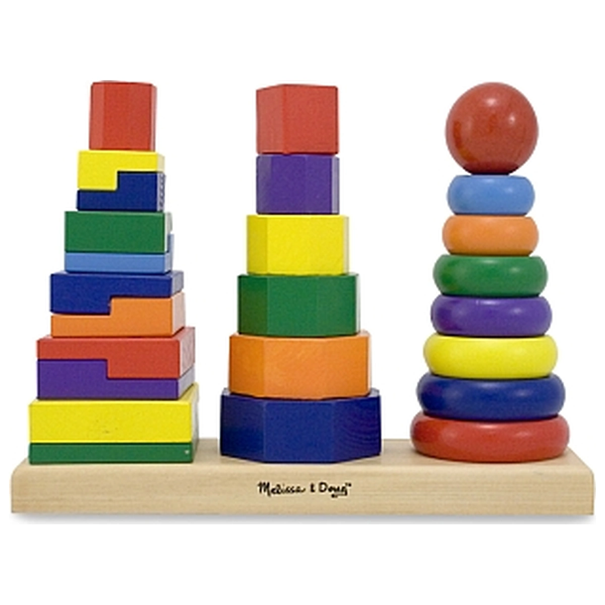 Forme geometrice de stivuit Melissa and Doug [2]