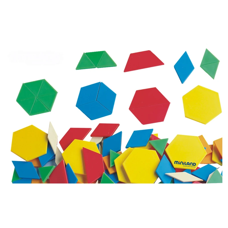 Forme geometrice diverse Miniland 250 buc [2]