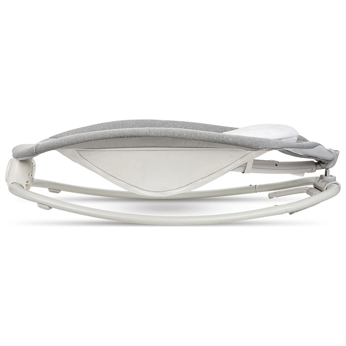 Fotoliu balansoar, Lionelo, Cu vibratii, Pascal Scandi, Cu 12 melodii linistitoare, Pliabil, 80x49 cm, Gri Deschis [13]