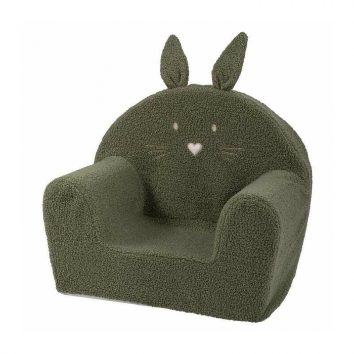 Fotoliu din burete, Bubaba, Bunny, Pentru copii, 9 luni-5 ani, Green [1]