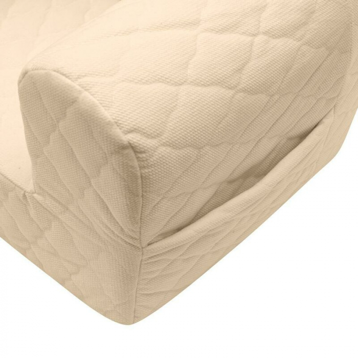 Fotoliu pentru copii, New Baby, Clouds, Cu buzunar lateral si Husa detasabila, 9 luni - 5 ani, Beige [6]