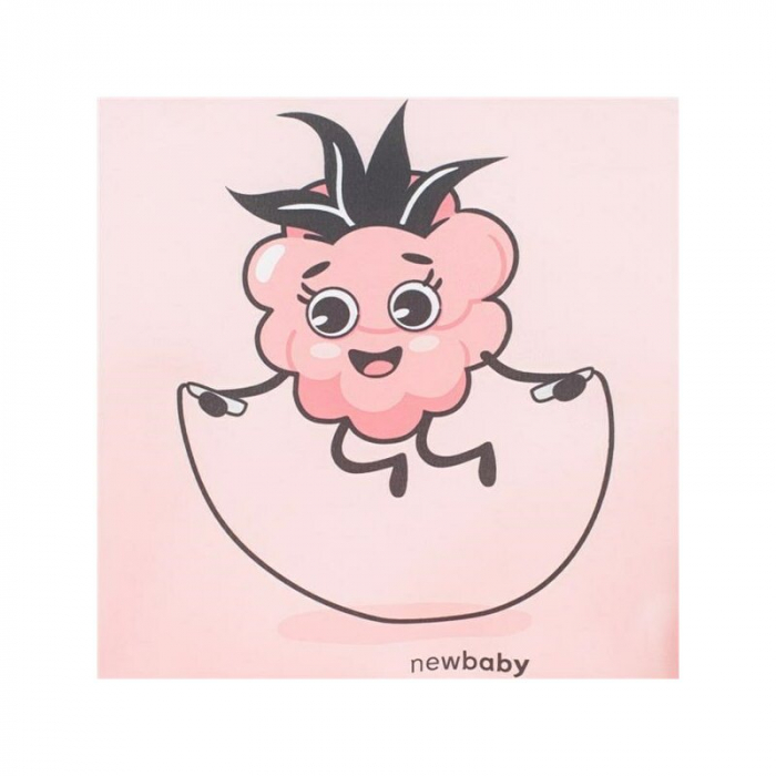 Fotoliu pentru copii, New Baby, Pinneaple, 9 luni - 5 ani, Cu Husa detasabila, Pink [4]