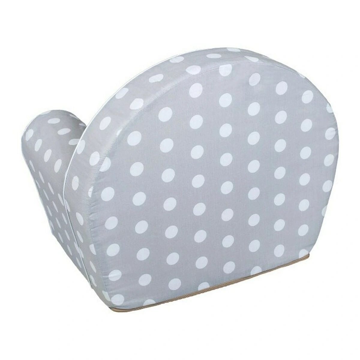 Fotoliu din burete pentru copii, New Baby, 42x53, husa din bumbac, 9 luni - 5 ani, Zebra Grey [3]