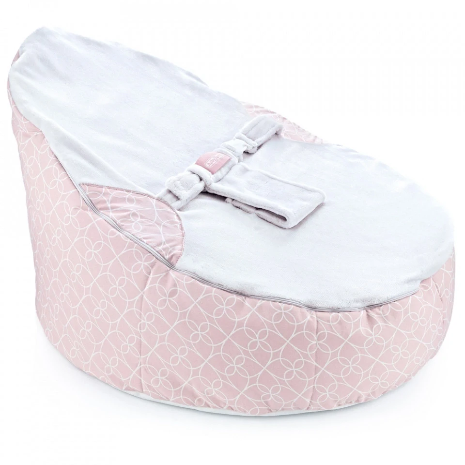 Fotoliu pentru bebelusi cu ham de siguranta Baby Bean Bed [6]