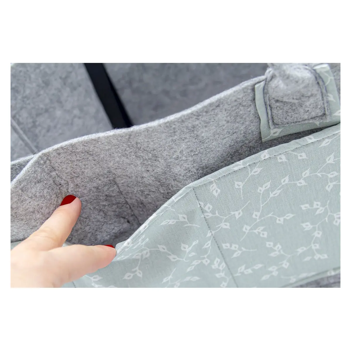 Geanta organizator scutece si accesorii copii/bebelusi BabyJem (Culoare: Verde) [4]