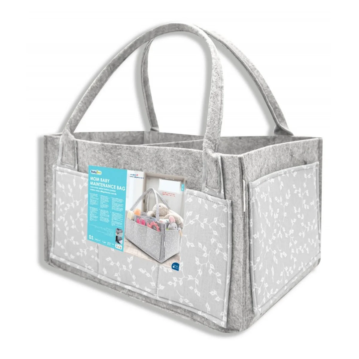 Geanta organizator scutece si accesorii copii/bebelusi BabyJem (Culoare: Verde) [3]