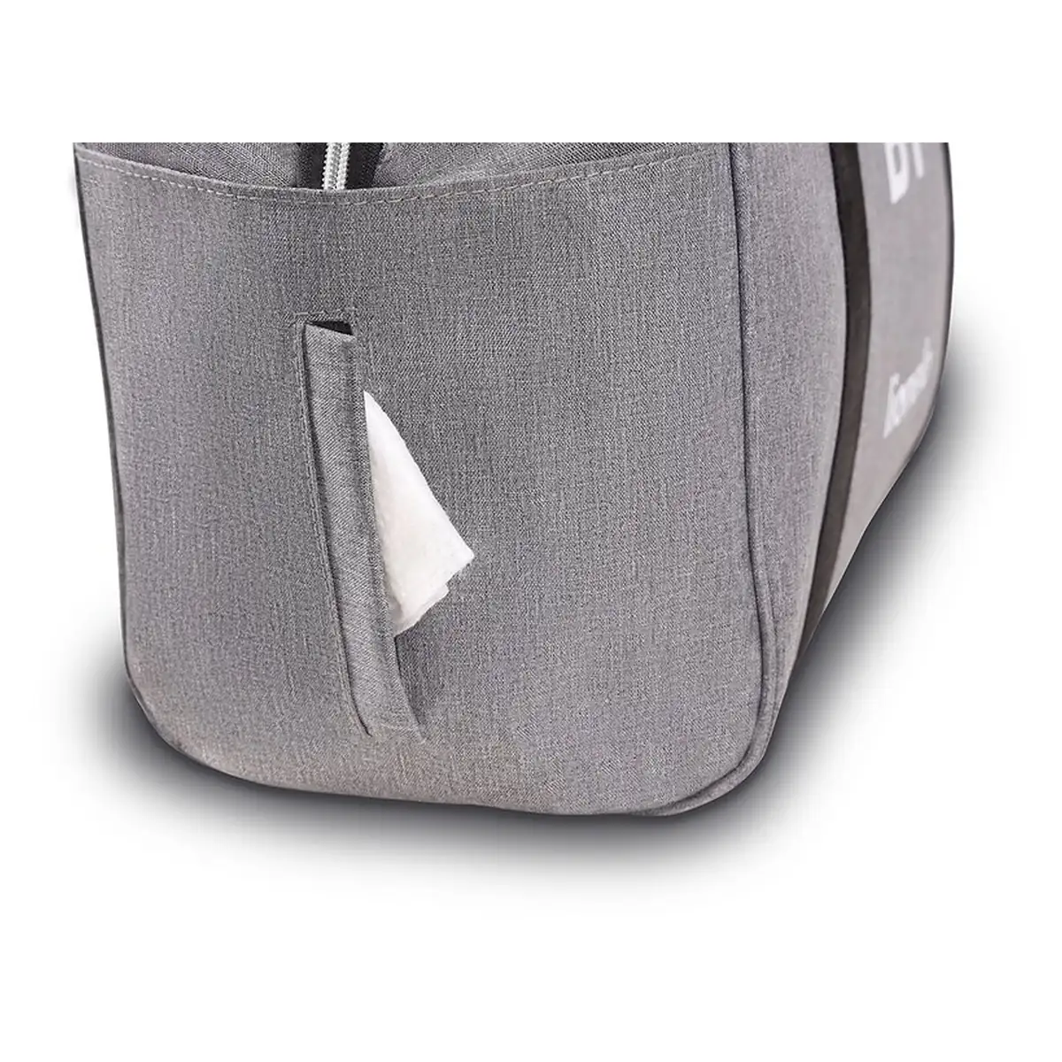 Geanta pentru mamicI, Lionelo, Ida, Cu multiple compartimente, Gri [10]