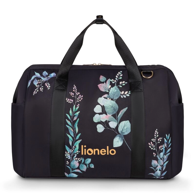 Geanta pentru mamici, Lionelo, Ida, Golden Moments, Editie limitata, Cu multiple compartimente, Negru [1]