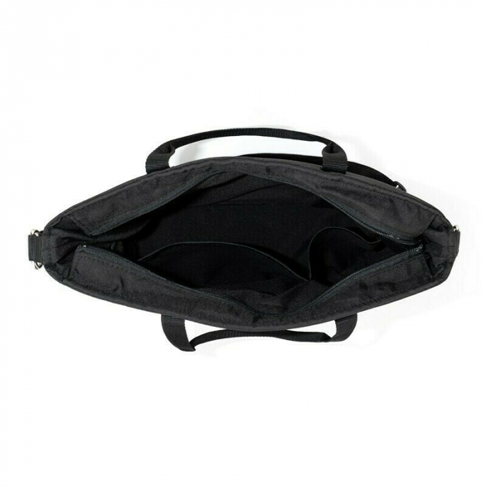Geanta pentru mamici, Petite&Mars, Impermeabila, Cu 4 compartimente, 45 x 30 x 12 cm, Negru [4]