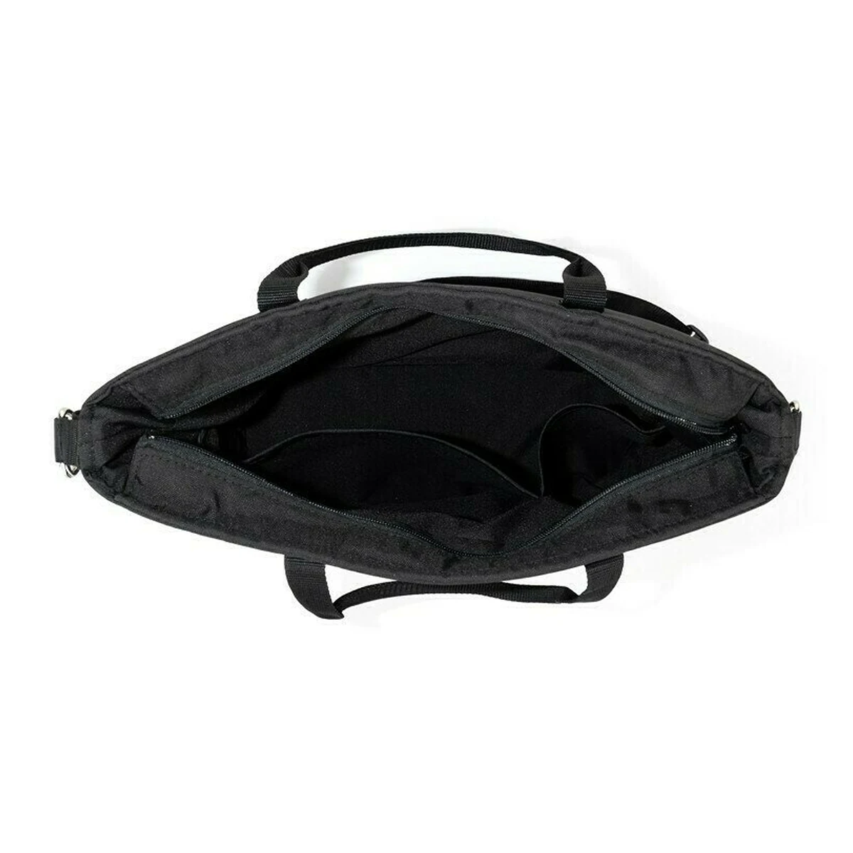 Geanta pentru mamici, Petite&Mars, Impermeabila, Cu 4 compartimente, 45 x 30 x 12 cm, Negru [4]