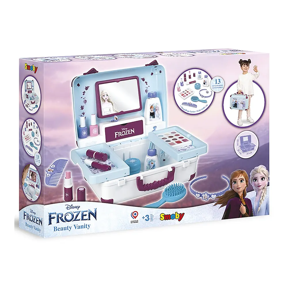 Gentuta cosmetica Frozen Beauty Vanity cu accesorii - Smoby [7]